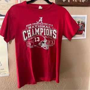 2004 alabama football champs tee